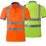 Polo Work Shirt Manufacturer - Quick Dry Reflective Safety