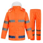 Transparent Raincoat Factory - Long Sleeve Reflective Vest