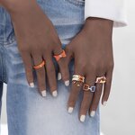 Adjustable Ring Manufacturer - Bowknot Oil Drip Enamel Ring