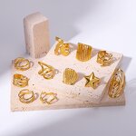 Adjustable Ring Supplier - Twist Chain Geometric Ring