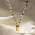 Choker Necklace Supplier - African Turquoise Charm Necklace