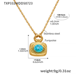 Double Layer Necklace Factory - Bead Crystal Stone Necklace