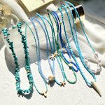 Beaded Choker Supplier - Bohemian Natural Stone Necklace
