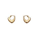 Hoop Earrings Factory - OEM Gold Plated Geometric Earrings