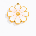 Bracelet Pendant Supplier - Iced Out Gold Charm Pendant