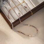 Stone Bead Necklace Supplier - CZ Heart Pendant Necklace