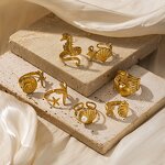 Open Ring Manufacturer - Starfish Shell Ocean Jewelry