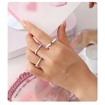 Stackable Ring Supplier - Cubic Zircon Enamel Ring