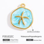 Key Chain Factory - Pearl Beach Shell Keychain