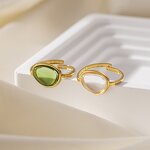 Adjustable Ring Manufacturer - Gold Plated Resin Ring