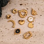 Engraved Pendant Manufacturer - Custom Heart Moon Charm