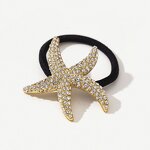 Hair Bands Supplier - Flower Starfish Crystal Hair Bands