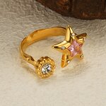 Flower Ring Factory - Devil Eye Open Adjustable Ring