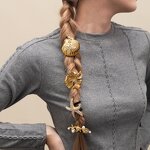 Hair Bands Supplier - Flower Starfish Crystal Hair Bands