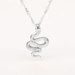 Snake Pendant Necklace Supplier - Twisted Chain Charm Necklace