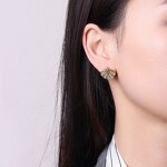 Shell Stud Earrings Factory - Gold Plated Beach Earrings