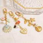 Seashell Pendant Supplier - DIY Conch Zircon Charm