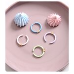 Open Finger Ring Supplier - Colorful Zircon Enamel Ring