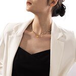 Choker Necklace Supplier - African Turquoise Charm Necklace