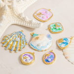 DIY Jewelry Pendant Manufacturer - Gold Plated Pearl Pendants