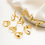 Open Finger Ring Factory - Water Drop Hollow Ring