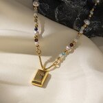 Choker Necklace Supplier - African Turquoise Charm Necklace