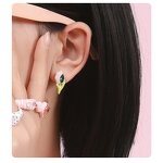 Stud Earrings Manufacturer - Custom Flower Enamel Earrings