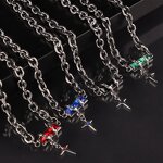 Diamond Jewelry Set Factory - Colorful Charms Chain Set