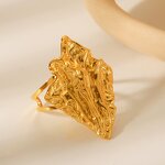 Chunky Ring Factory - Exaggerated Geometric Opening Ring