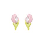 Stud Earrings Manufacturer - Custom Flower Enamel Earrings