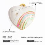 Enamel Pendant Manufacturer - Oil Dripping Zircon Charms