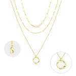 Paperclip Necklace Manufacturer - O Round Wave Choker