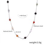 Diamond Jewelry Set Manufacturer - Rhinestone Pendant Chain Set