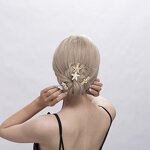 Hair Clip Supplier - Enamel Shell Starfish Hair Clip