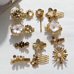 Hair Fork Manufacturer - Flower Design Sticky Hair Fork