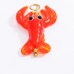 Cartoon Pendant Supplier - Strawberry Heart Enamel Pendant