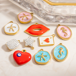 Key Chain Factory - Pearl Beach Shell Keychain