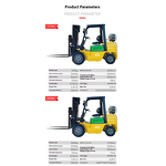 LPG Forklift Supplier - Cross-Border Heli 5T Dual Fuel Internal Combustion Four-Wheel