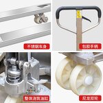 Stainless Steel Pallet Truck Supplier - New 304 for Meat Food Industry Use