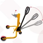 Oil Bucket Forklift Cart Factory - New Steel Foot-Operated Hydraulic Eagle Beak