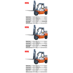 LPG Forklift Supplier - Cross-Border Heli 5T Dual Fuel Internal Combustion Four-Wheel