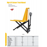 Hydraulic Scissor Cart Factory - New Condition Manual Mobile Loading Unloading