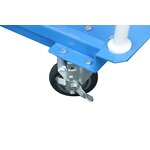 Scissor Platform Cart Factory - Steel Mobile Foot-Operated Manual Hydraulic Lifting