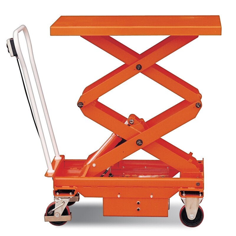 Electric Scissor Cart Supplier - Mobile Hand Push Steel Platform Mold Handling
