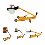Portable Electric Forklift Supplier - Hydraulic with Curved Arm Multifunctional Small