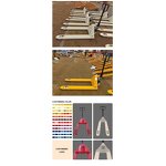 Hand Pallet Truck Manufacturer - New 2-3 Ton Hydraulic Steel Manual 1 Year Warranty