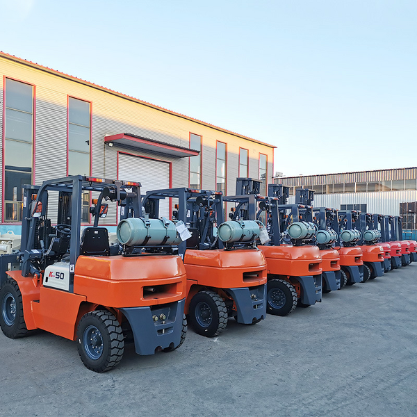 LPG Forklift Supplier - Cross-Border Heli 5T Dual Fuel Internal Combustion Four-Wheel