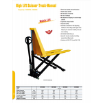 Hydraulic Scissor Cart Factory - New Condition Manual Mobile Loading Unloading
