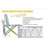 Hydraulic Scissor Cart Factory - New Condition Manual Mobile Loading Unloading