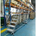 Mobile Climbing Ladder Manufacturer - EU CE Approved Full Disassembly Universal Steel